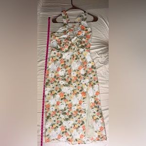 Abercrombie & Fitch Floral Ruffle Mini Dress